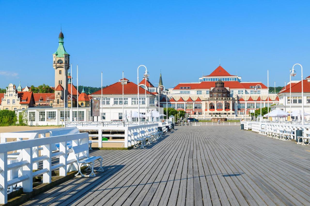 Baltic Lagoon - Okrzei Residence Sopot Luaran gambar